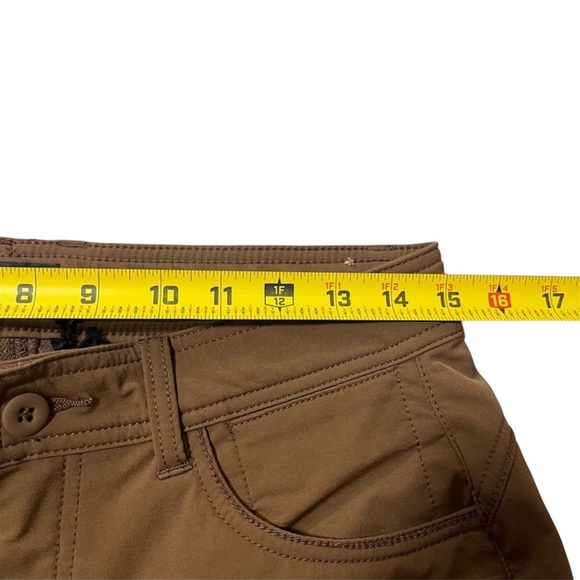 PrAna Women’s Zion Straight Fit Brown Mid Rise Stretch Pant Size 8 - Picture 5 of 7